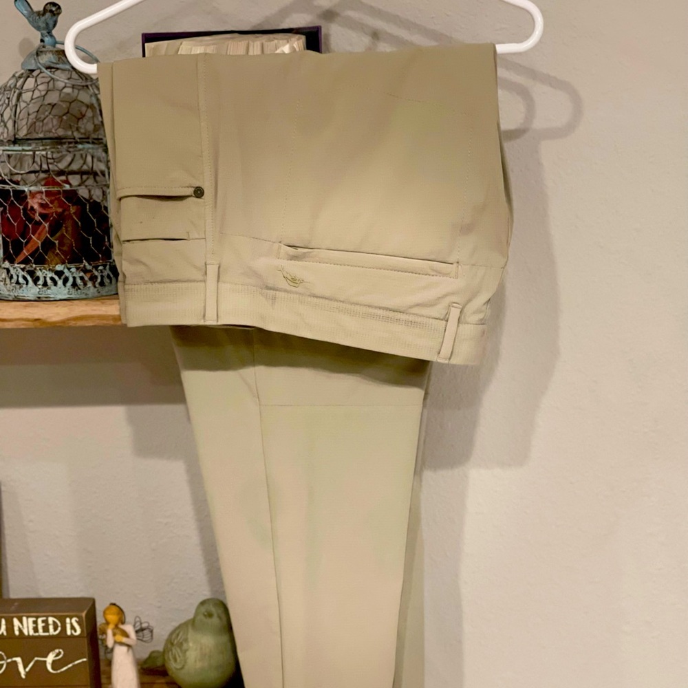 Tommy Bahama comfort stretch dress pants/beige/36/30